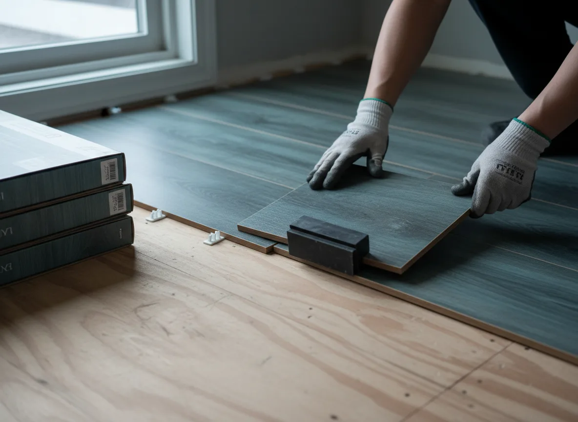 Luxury Vinyl Plank Installation company in Achille, OK